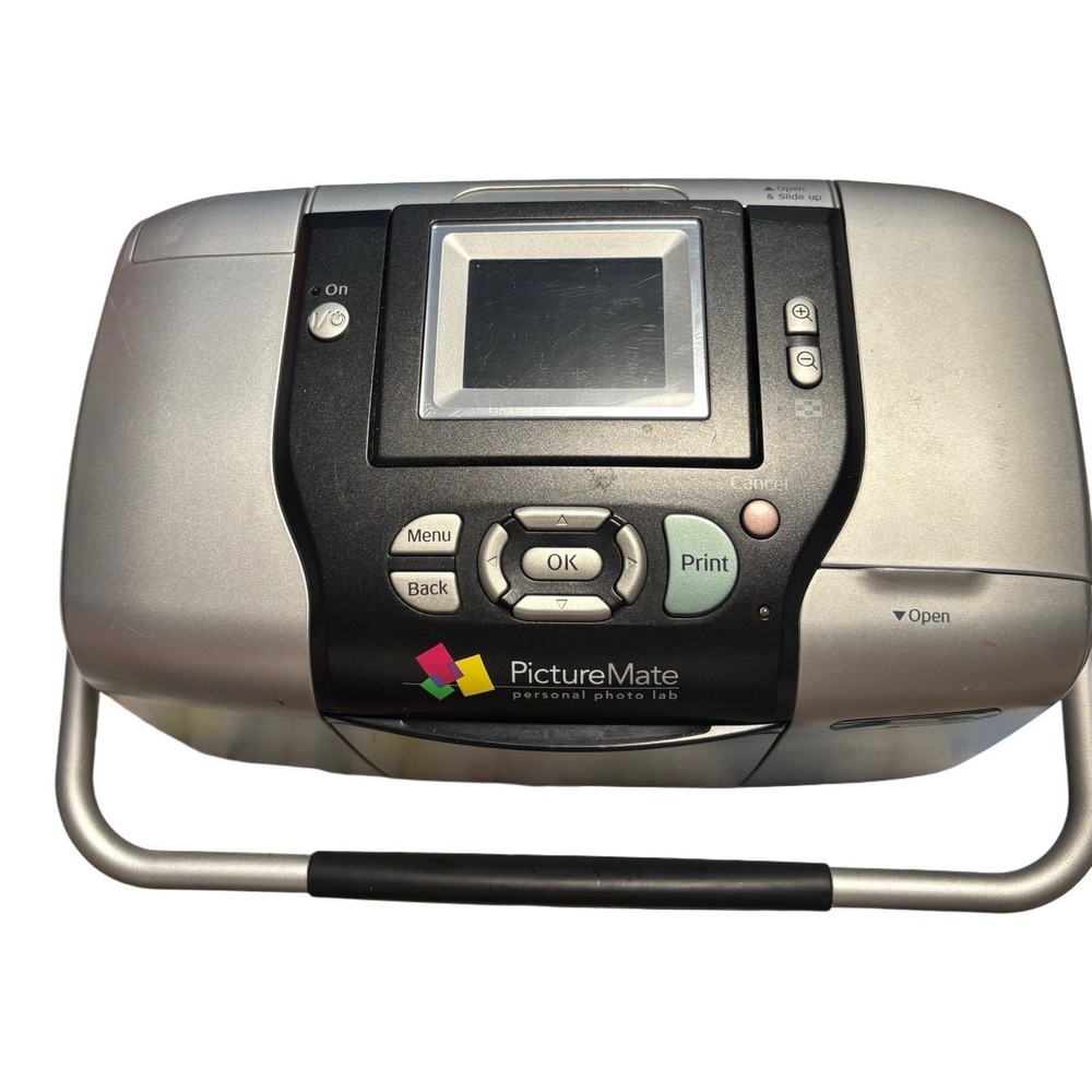 Epson PictureMate‎ Digital Photo Inkjet Printer Portable Compact Untested - Picture 2 of 10